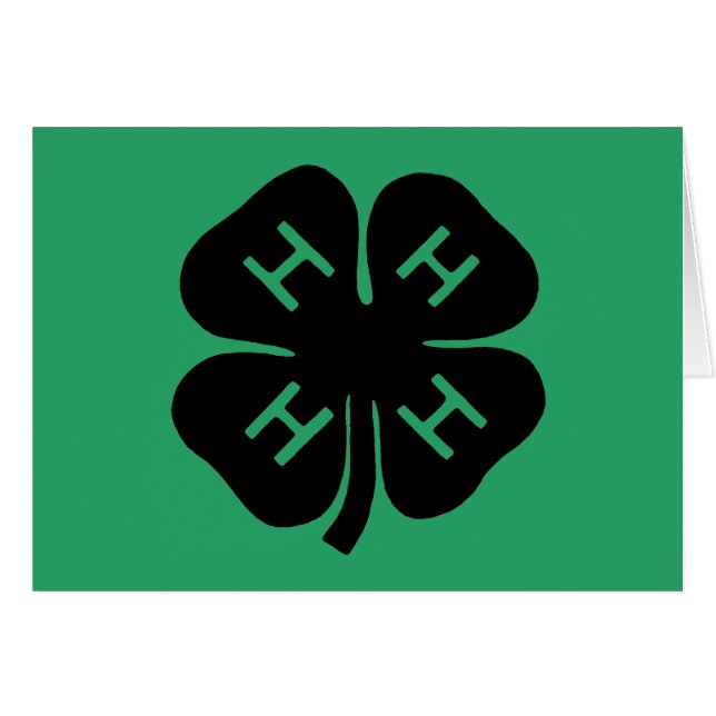 Symbole : Club 4-H (Devant Horizontal)