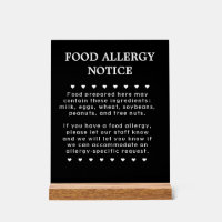 Symbole d'allergie alimentaire