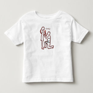 Symbole d'amour désespéré T-shirt - Embrassez le P