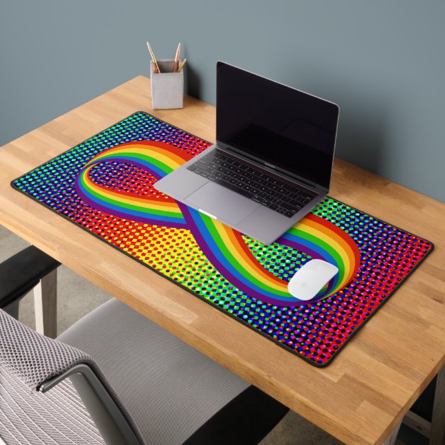 Symbole d'amour infini Rainbow Cool Infinity Pride (Bureau 2)