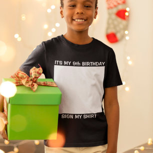 Symbole d'anniversaire personnalisé Mon T-shirt