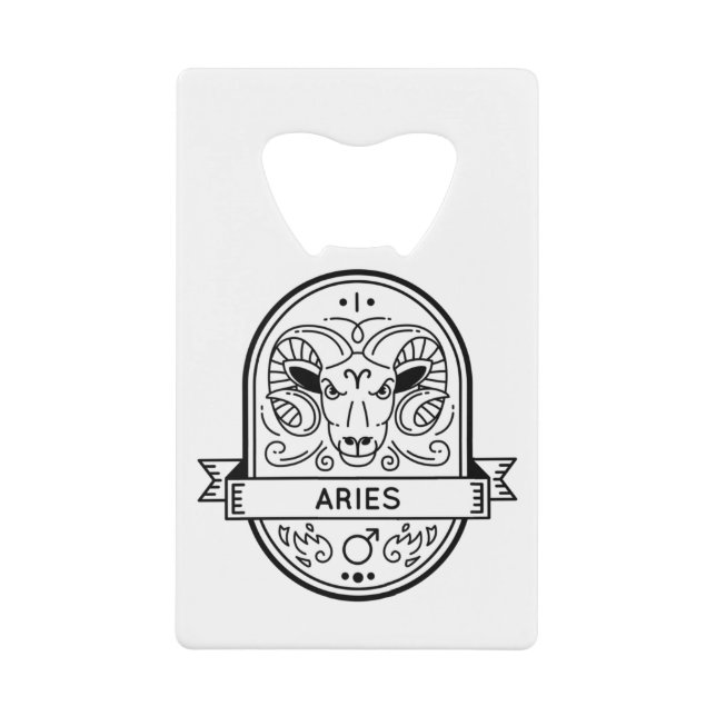 SYMBOLE DE BADGE ZODIAC AIRES FRAPPER (Devant)