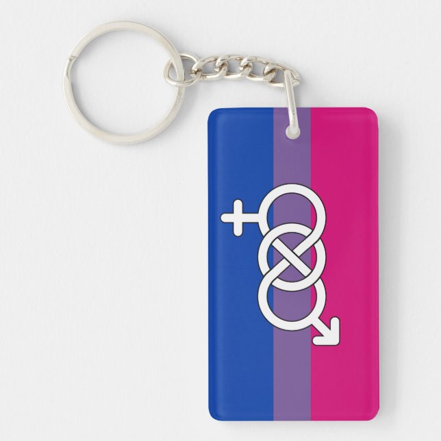 Symbole de fierté bisexuel (Devant)
