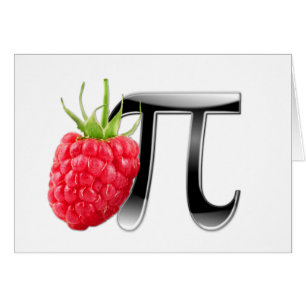Symbole de framboise et de pi