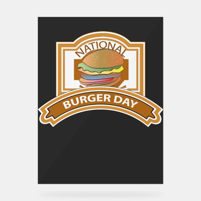 Symbole de la Journée nationale du hamburger (Recto)