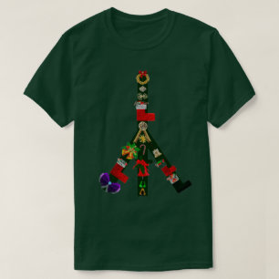 SYMBOLE DE LA PAIX DE Noël T-shirt