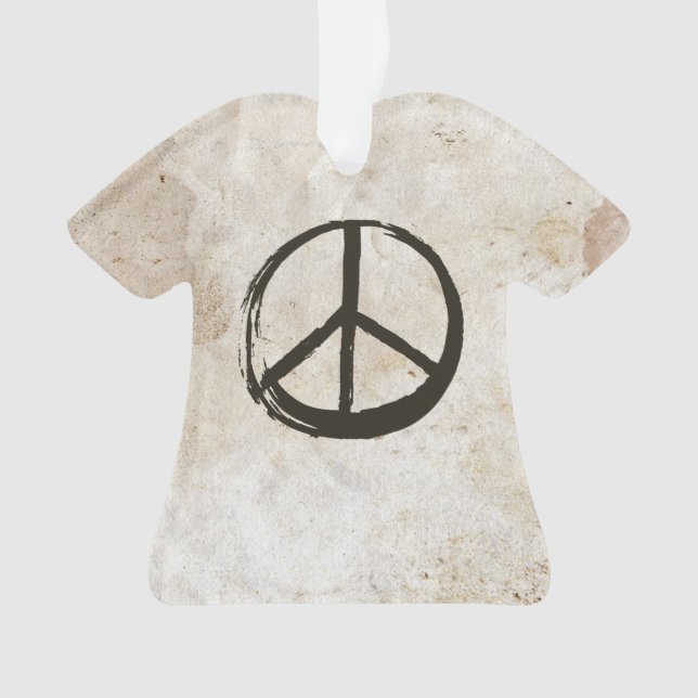 Symbole de la paix Hippie Love 1960s Signer boue s (devant)