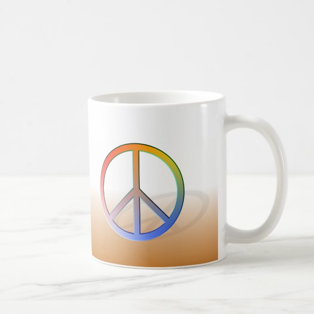 Symbole de la paix Mug (Droite)