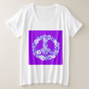 SYMBOLE DE LA PAIX POPULAIRE Floral