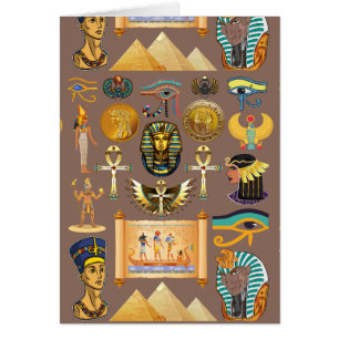 Symbole de motif hiéroglyphique ancien égyptien