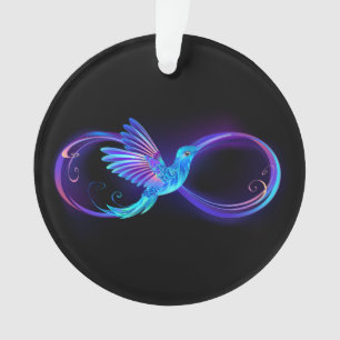 Symbole de Neon Infinity par Glowing Hummingbird