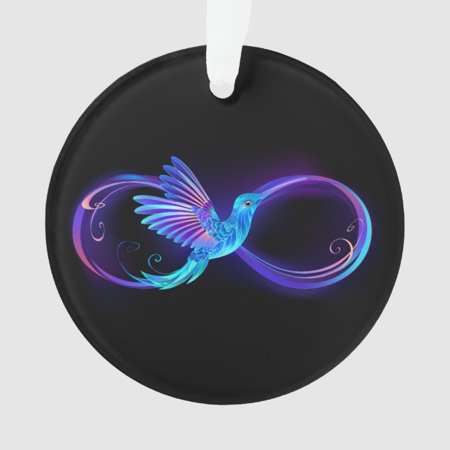 Symbole de Neon Infinity par Glowing Hummingbird (devant)