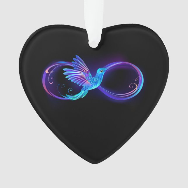 Symbole de Neon Infinity par Glowing Hummingbird (devant)