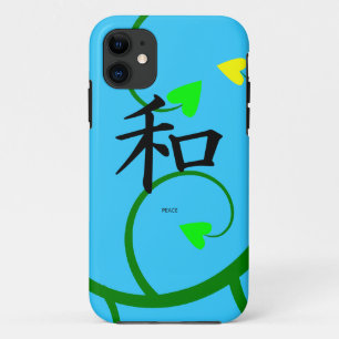 Symbole de paix avec coeur iphone 5 Coque