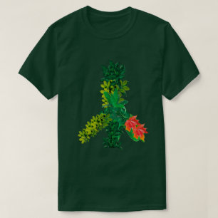 SYMBOLE DE PAIX Floral T-shirt