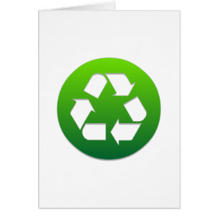Symbole de recyclage vert