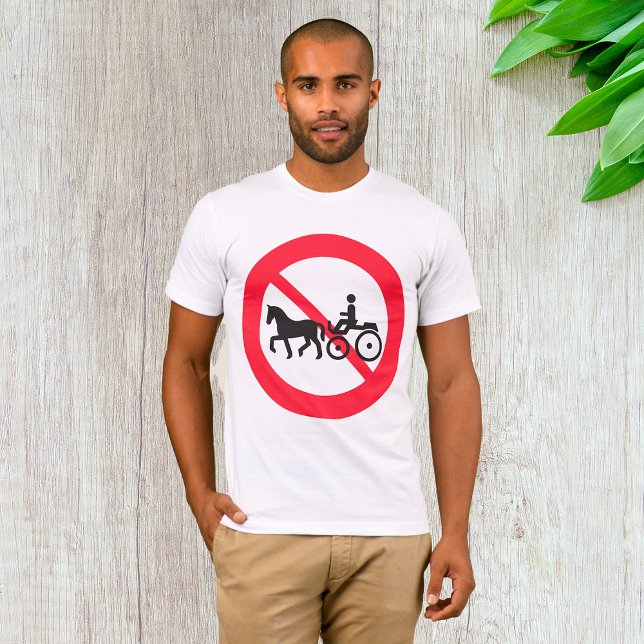 SYMBOLE DE ROUTE À Cheval Et À Buggy T-Shirt (Créateur téléchargé)