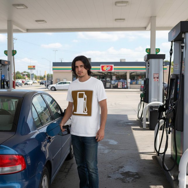 SYMBOLE DE ROUTE-PESER Mens T-Shirt (Créateur téléchargé)