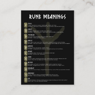 Symbole de rune Elhaz - Cartes de signification