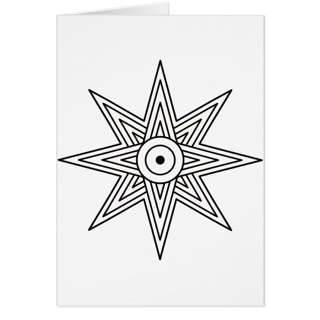Symbole d'étoile d'Ishtar (Devant)