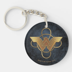 Symbole d'or Wonder Woman sur Lasso
