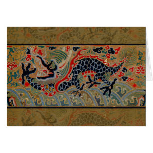 Symbole dragon chinois Antique asiatique