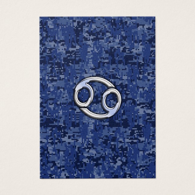 Symbole du cancer Zodiac sur la caméra numérique b (Devant)