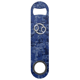 Symbole du cancer Zodiaque Marine Camouflage numér