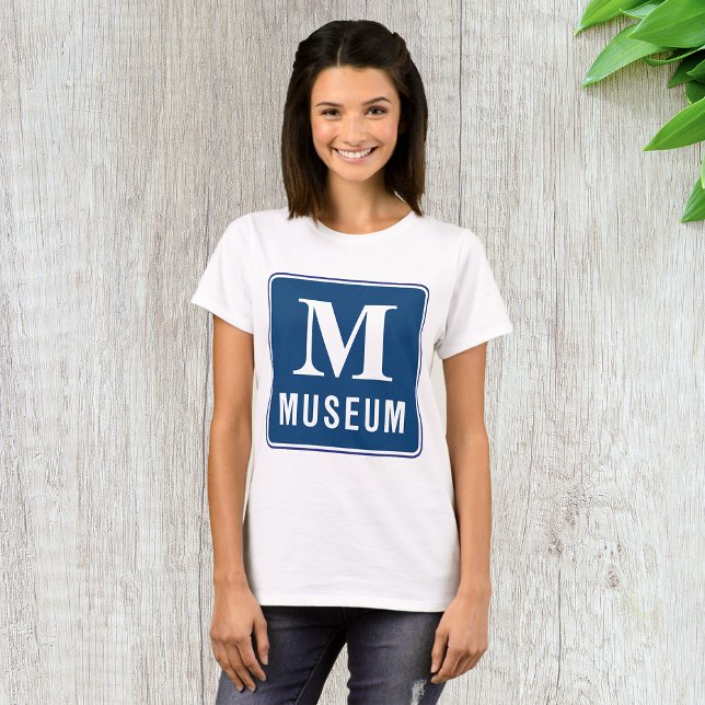 Symbole du musée T-shirt femme (Créateur téléchargé)