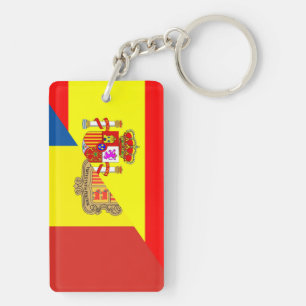symbole du pays du drapeau de l'espagne andorra