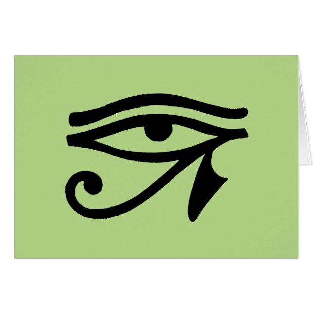 Symbole égyptien : Wedjat (Devant Horizontal)