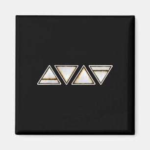 Symbole Erde Luft Feuer Wasser Wicca Natur Hexen Magnet