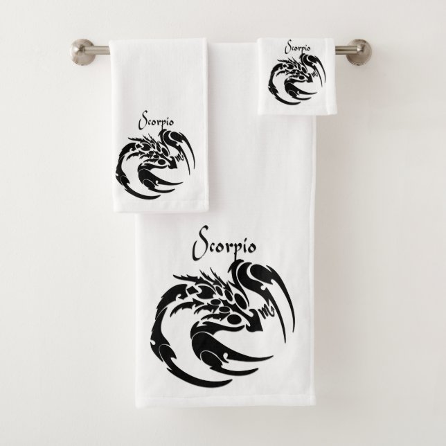 Symbole et signe du zodiaque du scorpion (En situation)