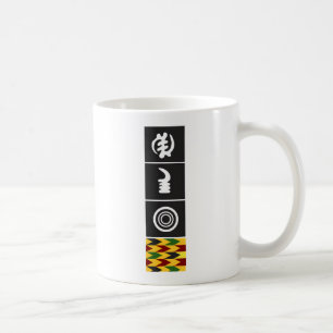 Symbole gye Nyame Adinkra Mug café