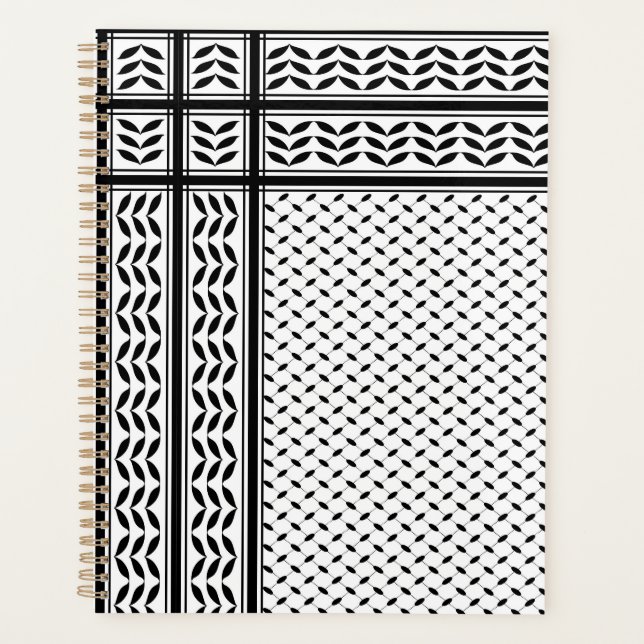 Symbole Keffiyeh de la Palestine Motif de résistan (Devant)
