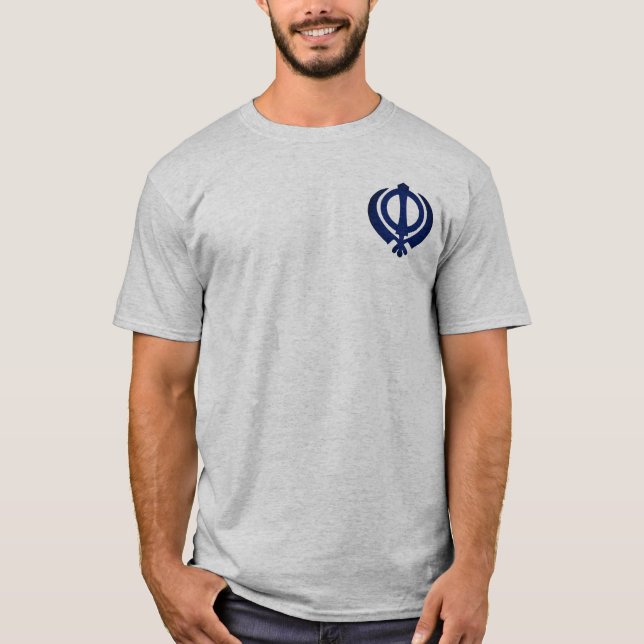 Symbole Khanda (Sikh) T-shirt (Devant)