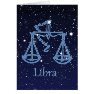 Symbole Libra Constellation et Zodiac avec étoile