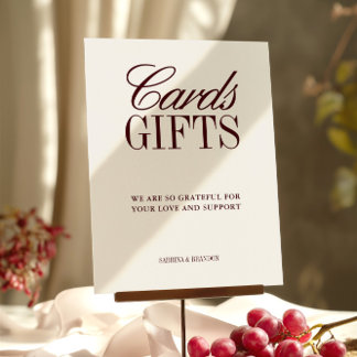 Symbole Mariage des cartes et cadeaux ivoire et bo