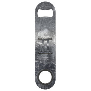 Symbole moderne Gemini Zodiac Grunge Style déprimé
