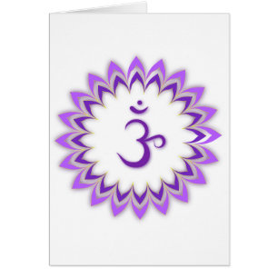 Symbole Om / Couronne Chakra