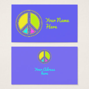 Symbole PAIX avec des couleurs remplies