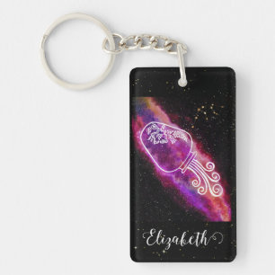 SYMBOLE PERSONNALISÉ Galaxy Aquarius Zodiac