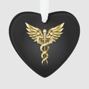 Symbole Polygonal Or Caduceus