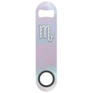 Symbole Scorpio Zodiac en style perle