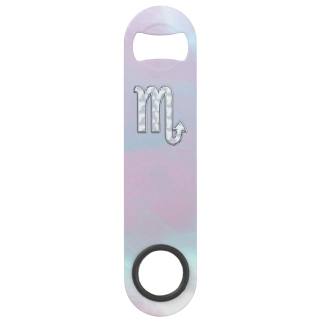 Symbole Scorpio Zodiac en style perle (Devant)