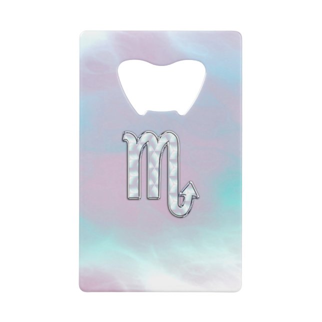 Symbole Scorpio Zodiac en style perle (Devant)