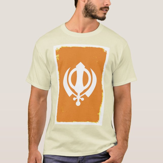 SYMBOLE SIKH Khanda T-shirt (Devant)