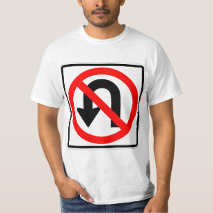 Symbole T-shirt T-shirt No U très amusant