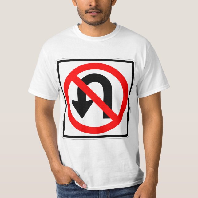 Symbole T-shirt T-shirt No U très amusant (Devant)