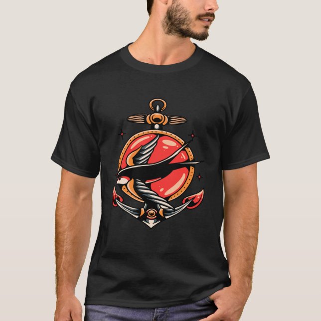 Symbole tribal tatouage tatouage Artiste Pullover  (Devant)